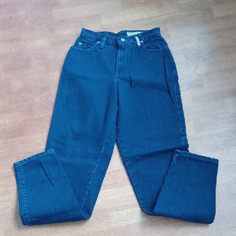 Vintage Sasson Blue Jeans Women's Size 7/8 Long High Waisted